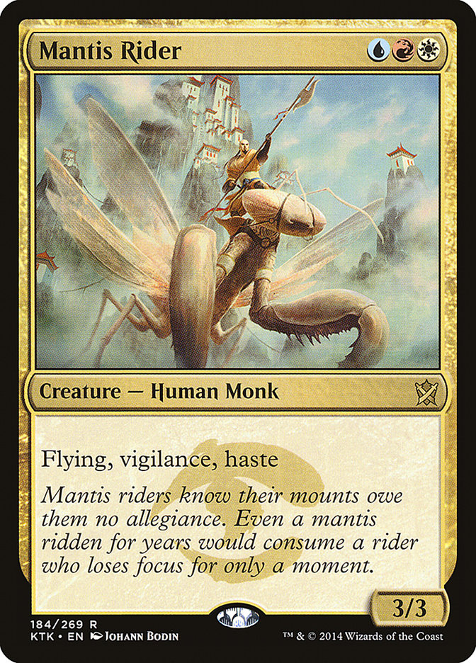 Mantis Rider [Khans of Tarkir] Magic: The Gathering