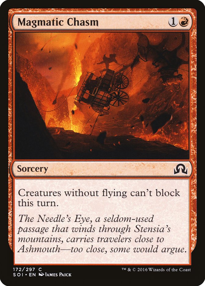 Magmatic Chasm [Shadows over Innistrad] Magic: The Gathering