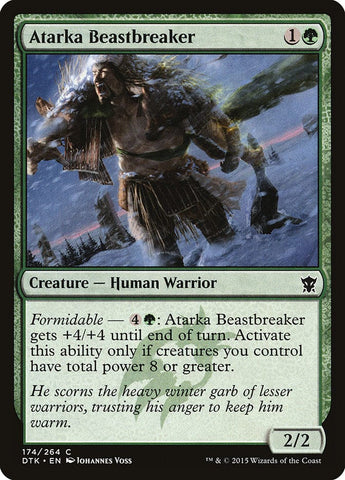 Atarka Beastbreaker [Dragons of Tarkir] Magic: The Gathering