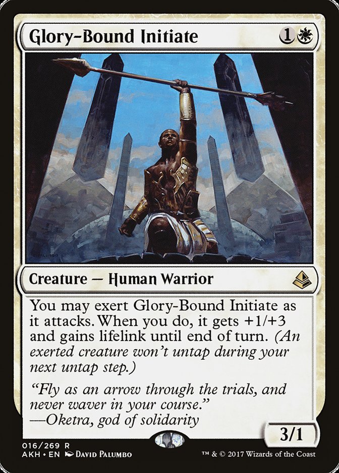 Glory-Bound Initiate [Amonkhet] Magic: The Gathering