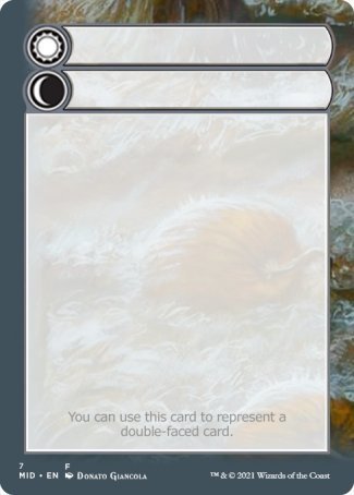 Helper Card (7/9) [Innistrad: Midnight Hunt Tokens] Magic: The Gathering