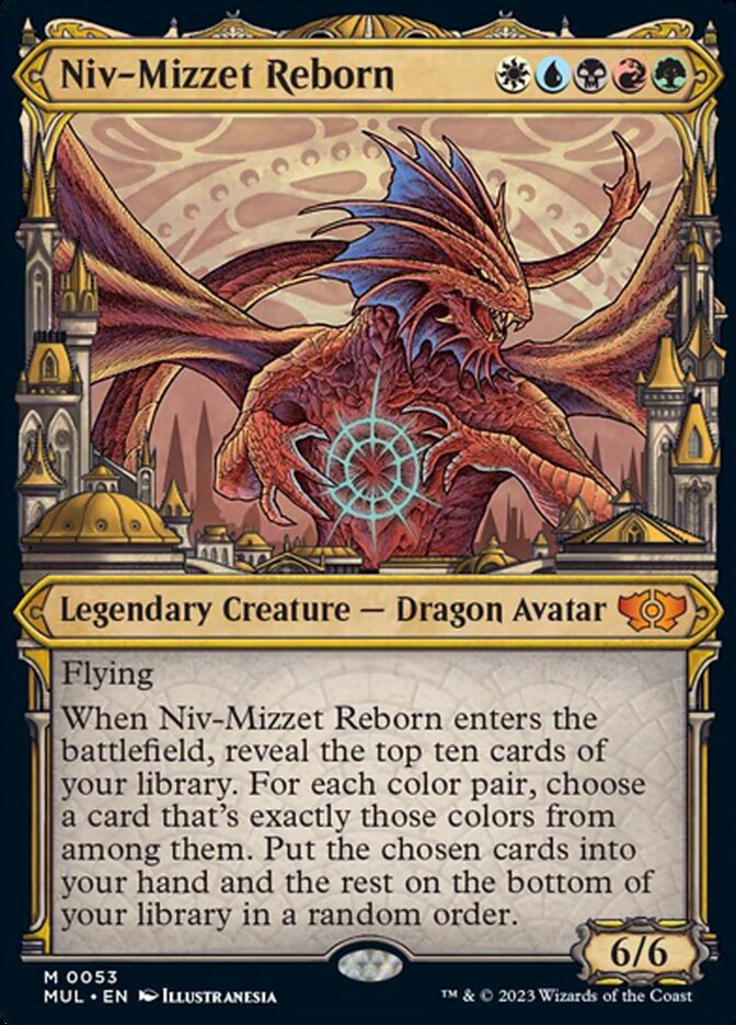 Niv-Mizzet Reborn [Multiverse Legends] Magic: The Gathering