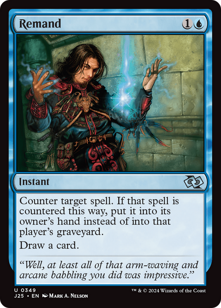 Remand [Foundations Jumpstart] Magic: The Gathering