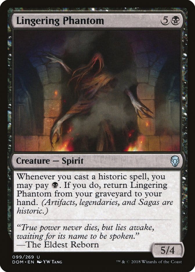 Lingering Phantom [Dominaria] Magic: The Gathering