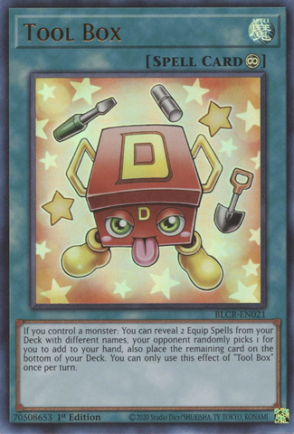 Tool Box [BLCR-EN021] Ultra Rare - Yugioh Cards For Your TCG Needs!