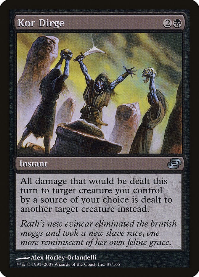 Kor Dirge [Planar Chaos] Magic: The Gathering