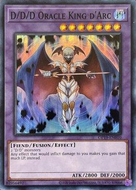 D/D/D Oracle King d'Arc [OP19-EN010] Super Rare Yu-Gi-Oh!