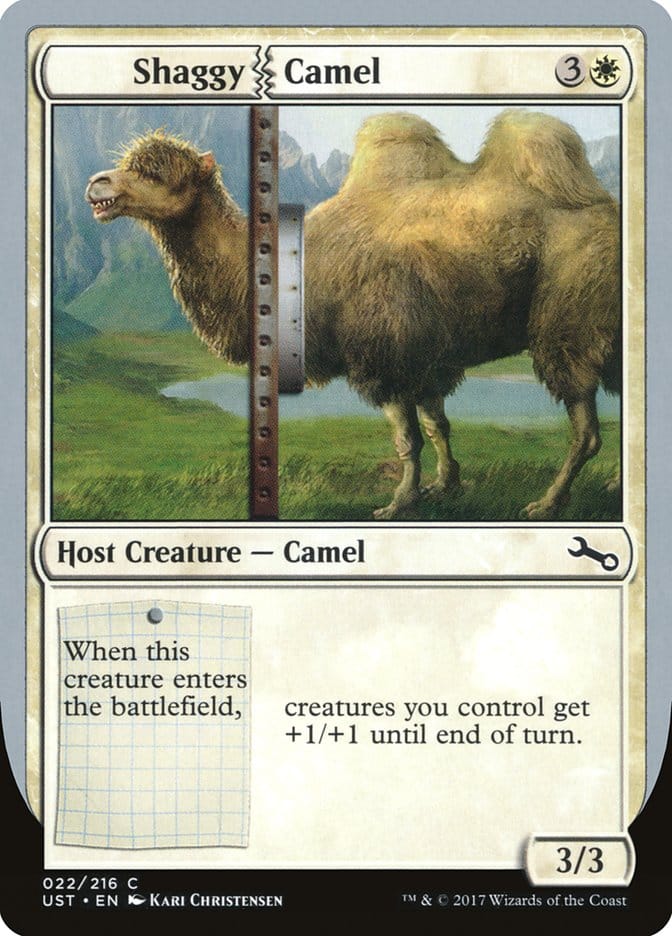 Shaggy Camel [Unstable] Magic: The Gathering
