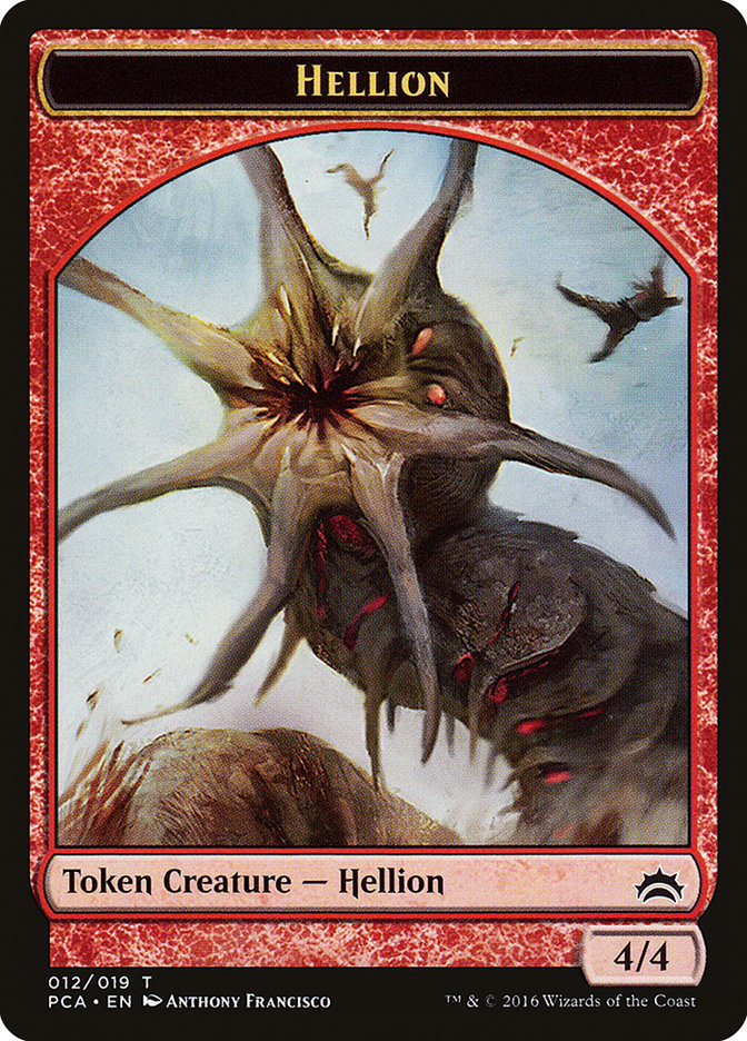 Hellion Token [Planechase Anthology Tokens] Magic: The Gathering