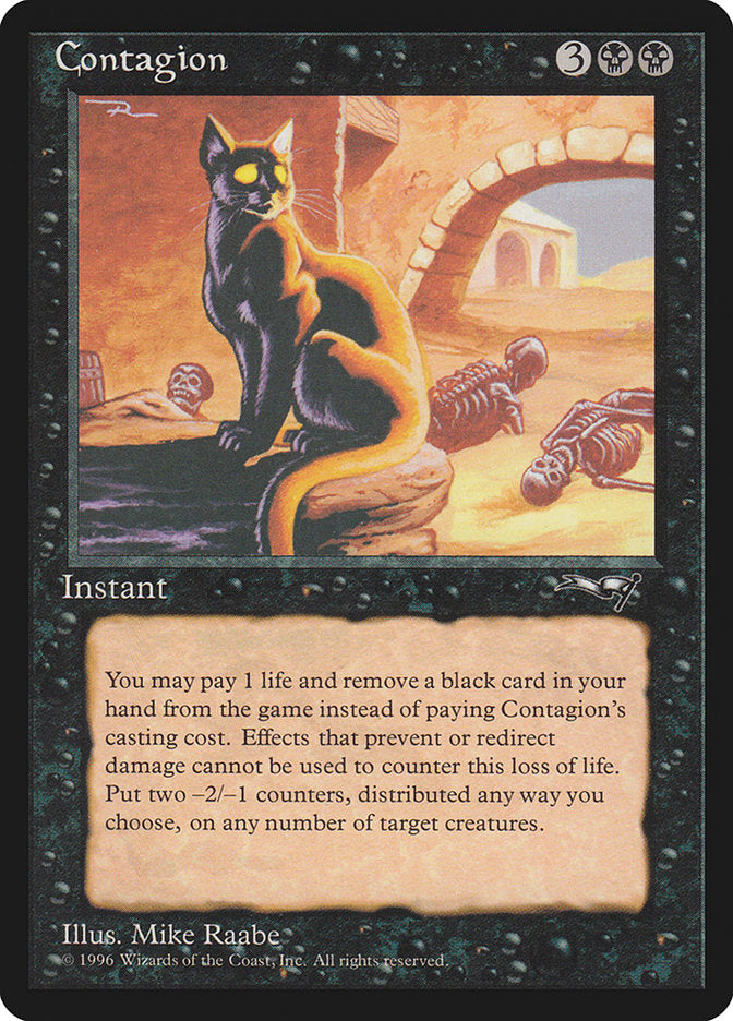 Contagion [Alliances] Magic: The Gathering