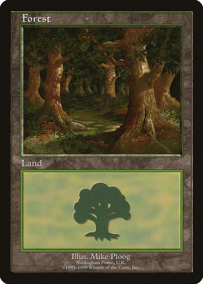 Forest (11) [European Land Program] Magic: The Gathering