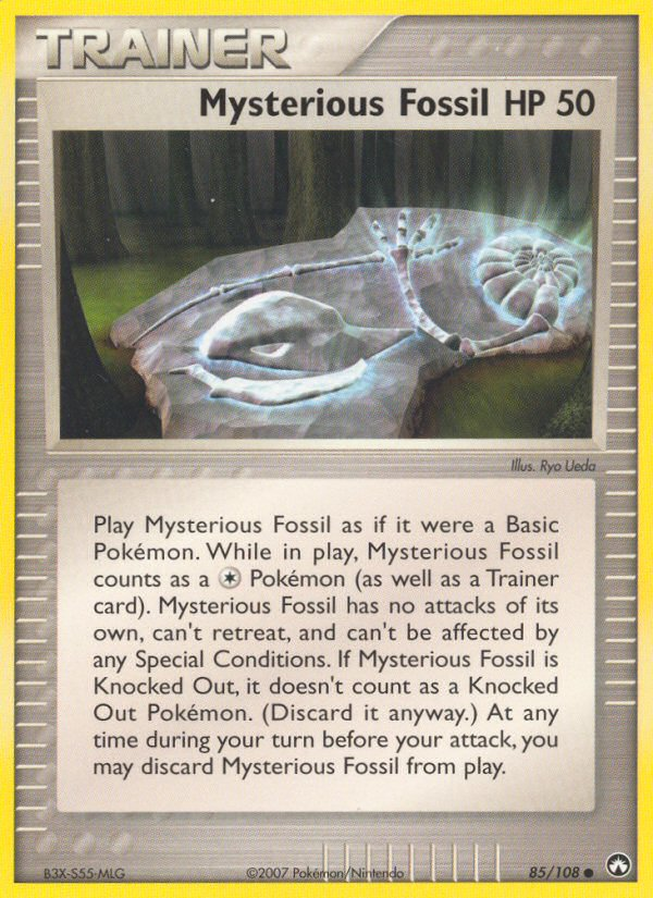 Mysterious Fossil (85/108) [EX: Power Keepers] Pokémon