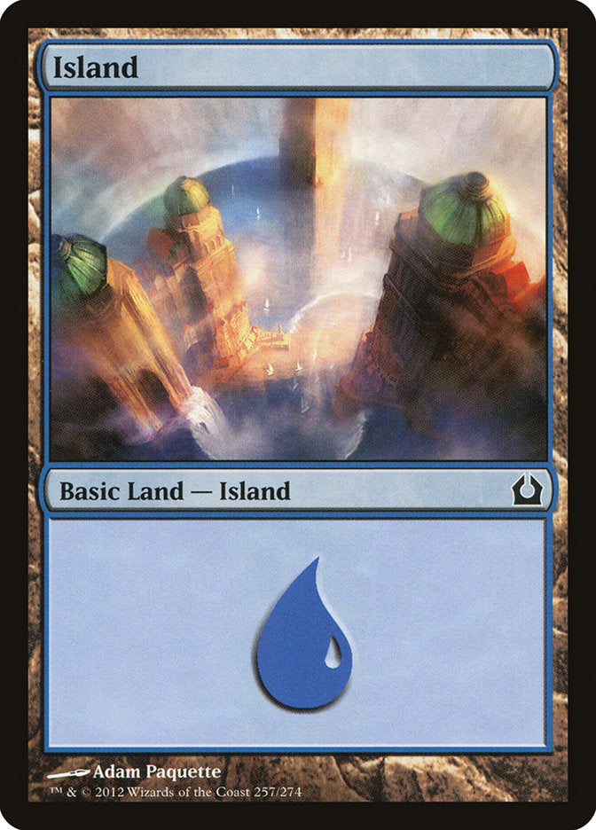 Island (257) [Return to Ravnica] Magic: The Gathering