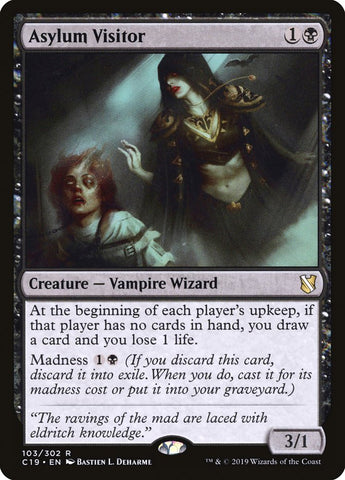 Asylum Visitor [Commander 2019] Magic: The Gathering