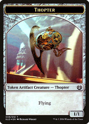 Thopter // Servo Double-Sided Token [League Tokens 2016] Magic: The Gathering