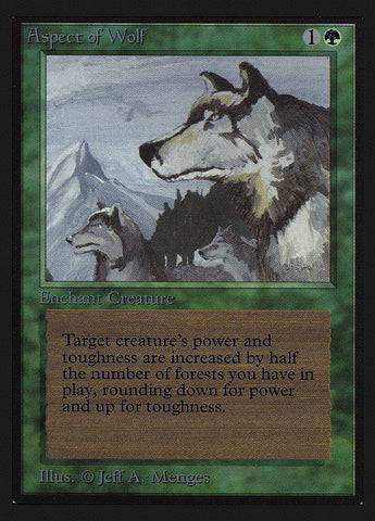 Aspect of Wolf [Collectors' Edition] Magic: The Gathering