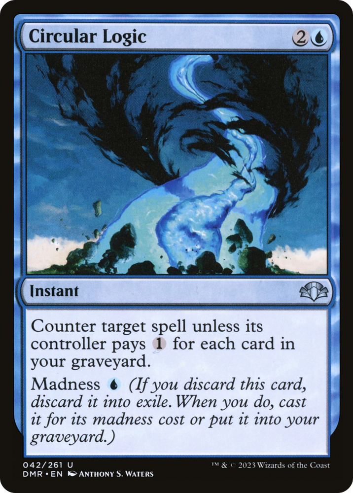 Circular Logic [Dominaria Remastered] Magic: The Gathering