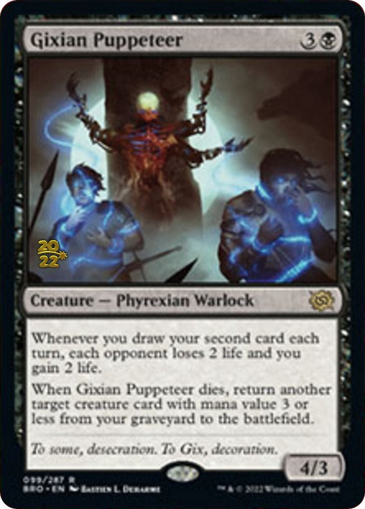 Gixian Puppeteer [The Brothers' War Prerelease Promos] Magic: The Gathering
