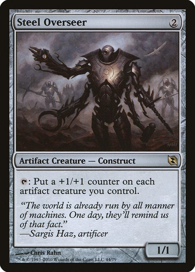 Steel Overseer [Duel Decks: Elspeth vs. Tezzeret] Magic: The Gathering
