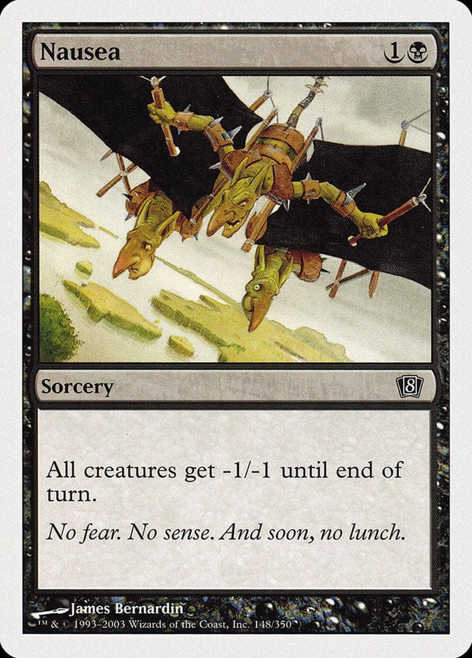 Nausea [Eighth Edition] Magic: The Gathering