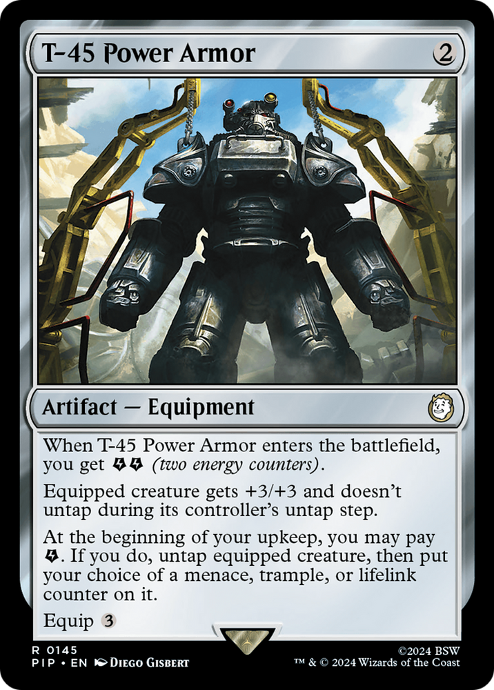 T-45 Power Armor [Fallout] Magic: The Gathering