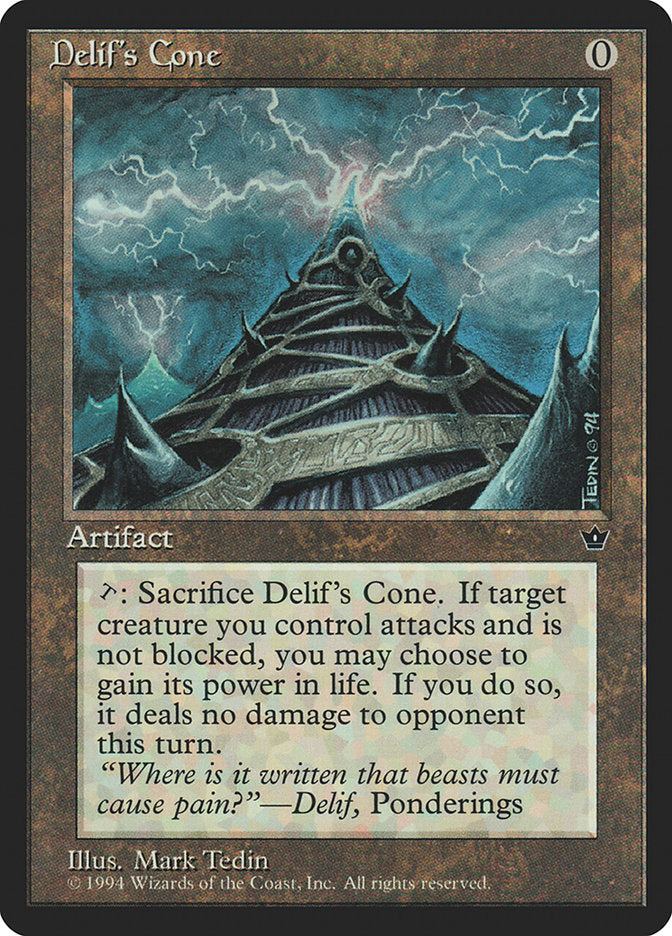 Delif's Cone [Fallen Empires] Magic: The Gathering