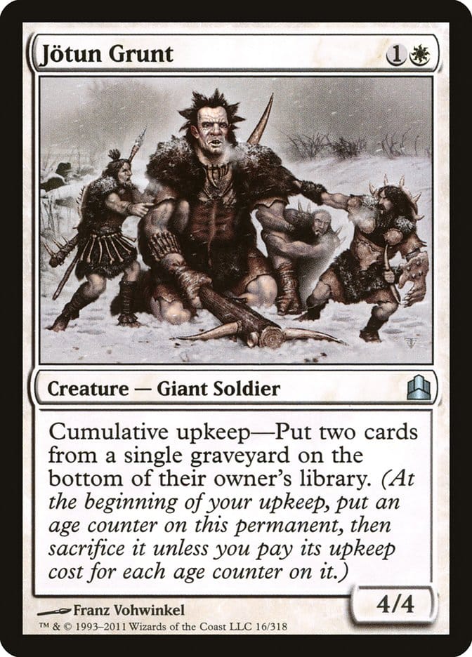 Jotun Grunt [Commander 2011] Magic: The Gathering