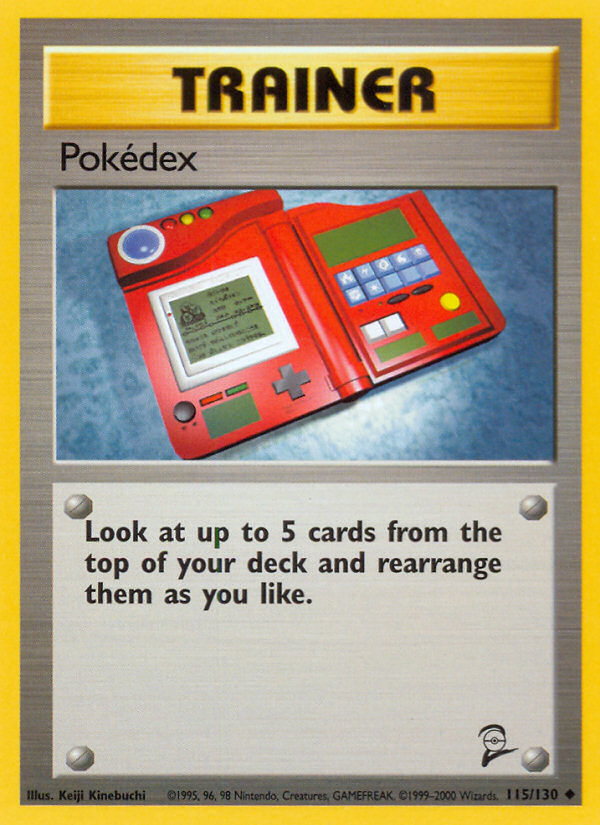 Pokedex (115/130) [Base Set 2] Pokémon