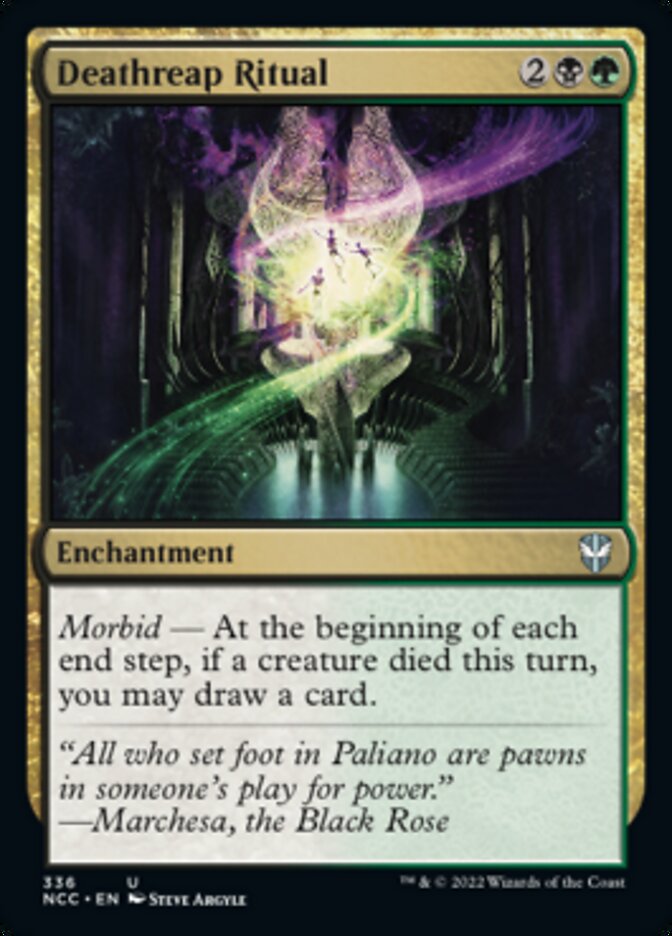 Deathreap Ritual [Streets of New Capenna Commander] Magic: The Gathering