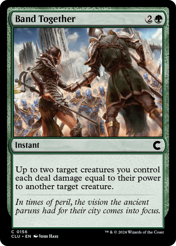 Band Together [Ravnica: Clue Edition] Magic: The Gathering