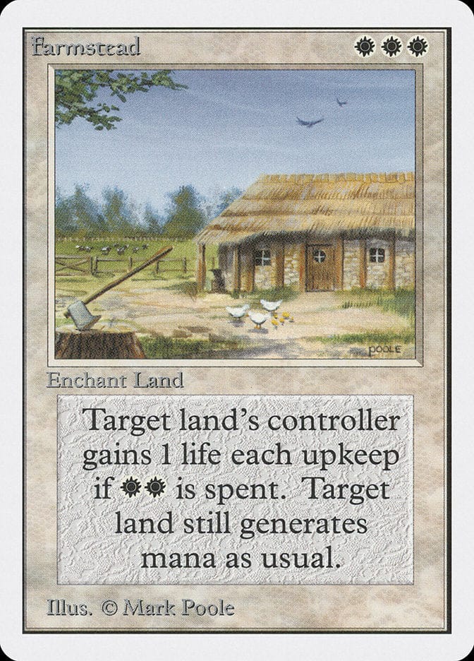 Farmstead [Unlimited Edition] Magic: The Gathering