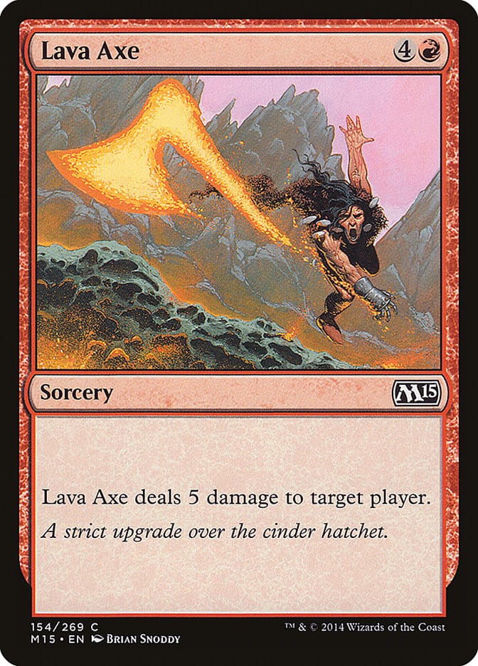 Lava Axe [Magic 2015] Magic: The Gathering