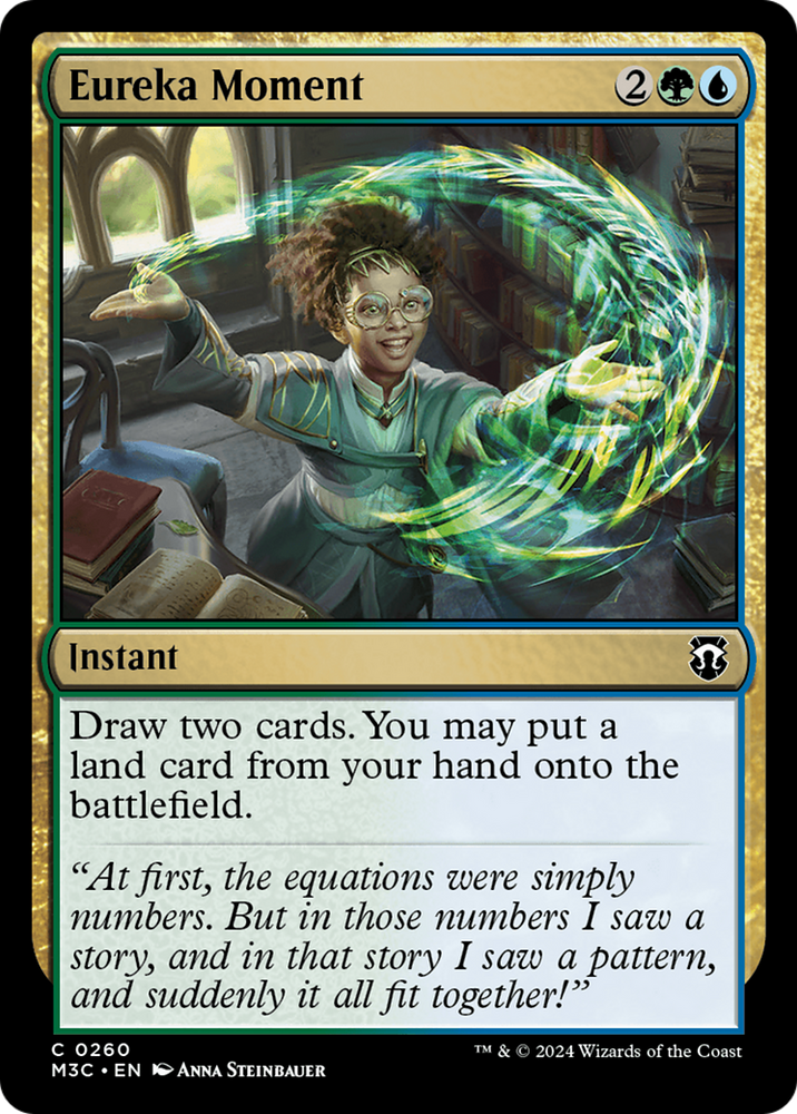 Eureka Moment (Ripple Foil) [Modern Horizons 3 Commander] Magic: The Gathering