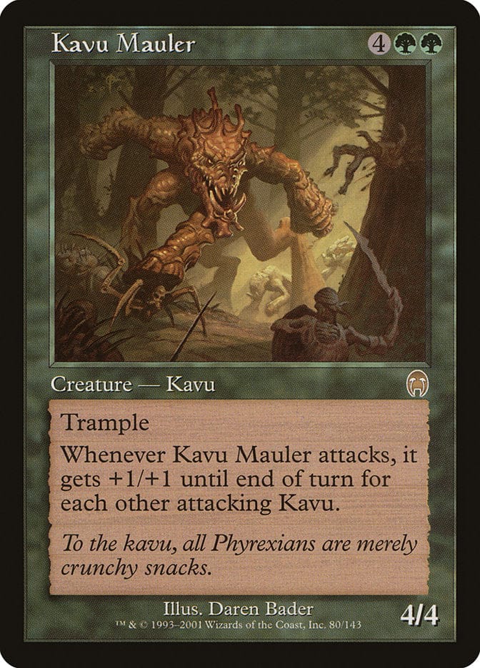 Kavu Mauler [Apocalypse] Magic: The Gathering