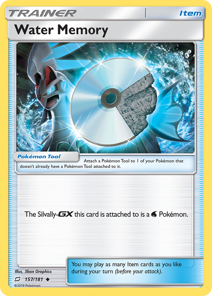 Water Memory (157/181) [Sun & Moon: Team Up] Pokémon
