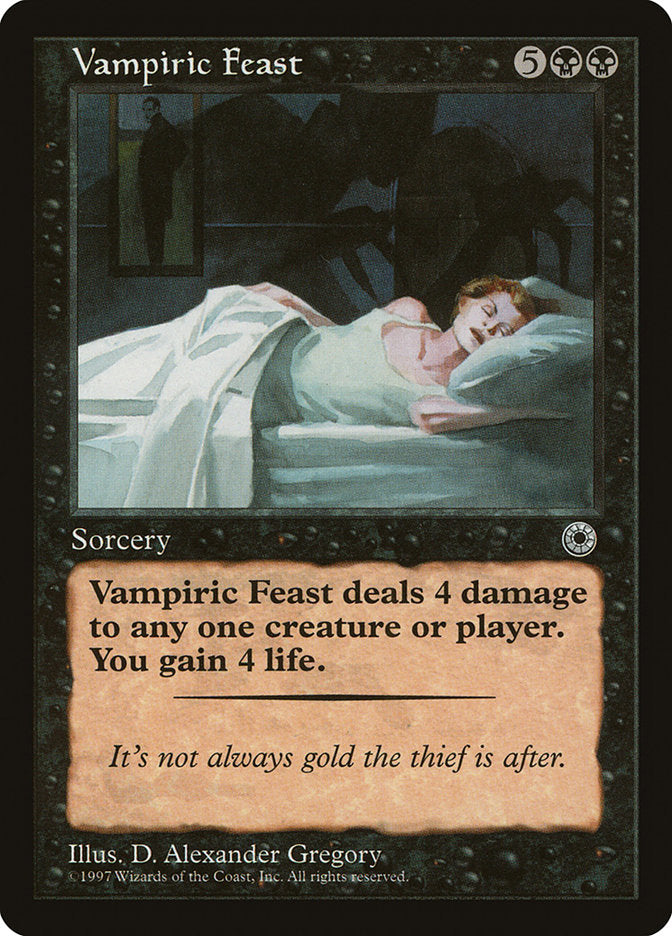 Vampiric Feast [Portal] Magic: The Gathering