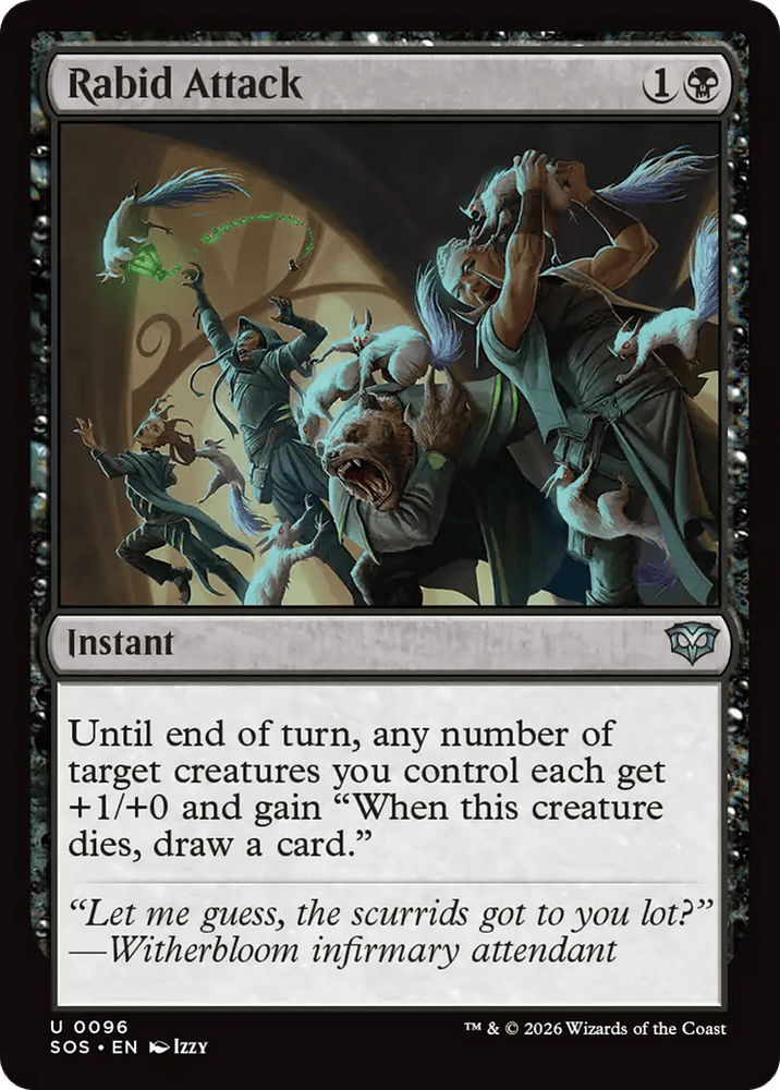 Rabid Attack [Secrets of Strixhaven]