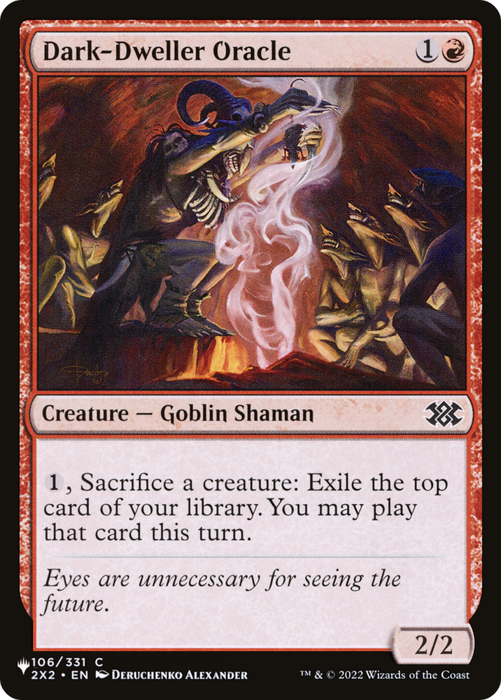 Dark-Dweller Oracle [The List] Magic: The Gathering