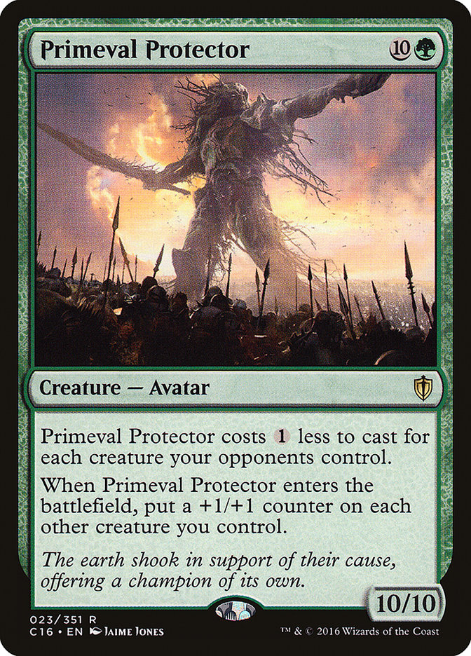 Primeval Protector [Commander 2016] Magic: The Gathering