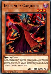 Infernity Conjurer [PHRA-EN016] Common Yu-Gi-Oh!