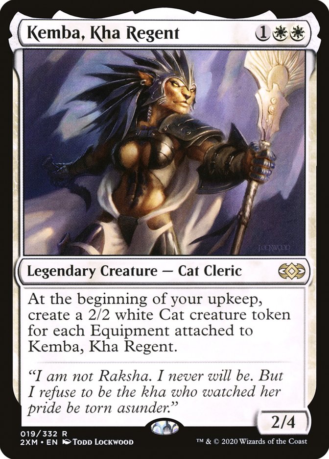 Kemba, Kha Regent [Double Masters] Magic: The Gathering