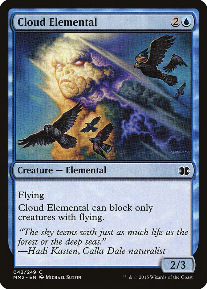 Cloud Elemental [Modern Masters 2015] Magic: The Gathering