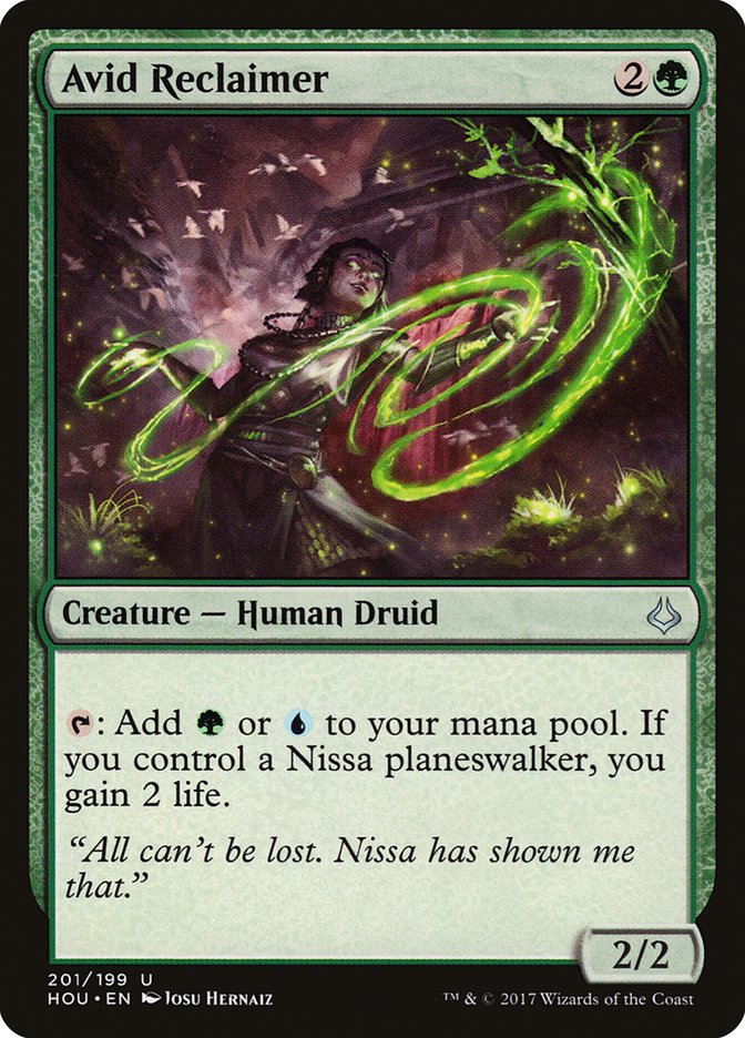 Avid Reclaimer [Hour of Devastation] Magic: The Gathering
