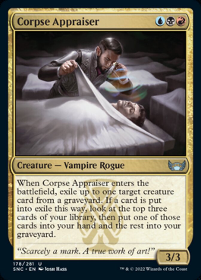 Corpse Appraiser [Streets of New Capenna] Magic: The Gathering