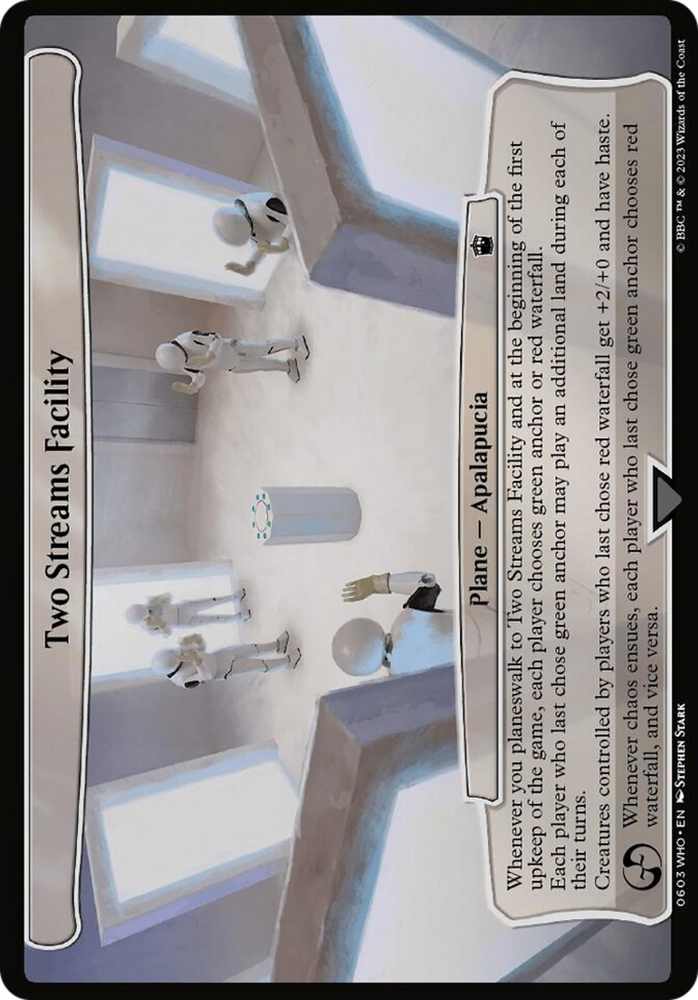 Two Streams Facility [Doctor Who] Magic: The Gathering