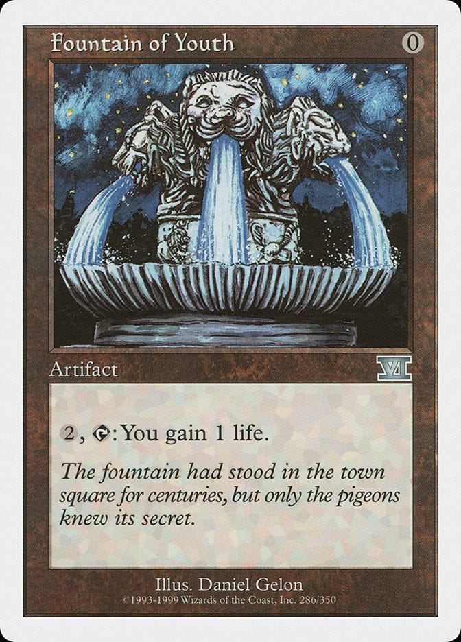 Fountain of Youth [Classic Sixth Edition] Magic: The Gathering