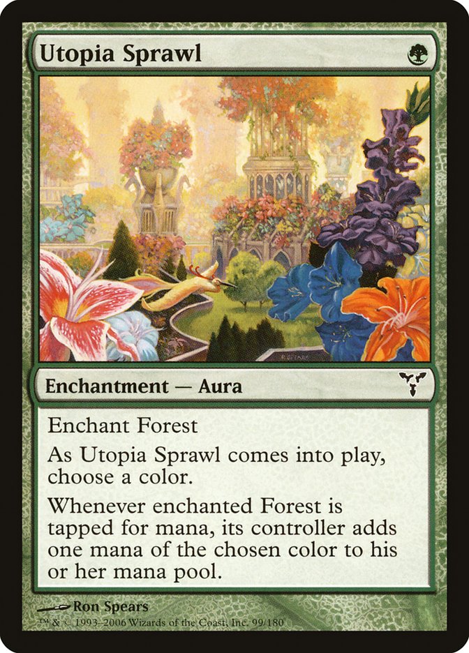 Utopia Sprawl [Dissension] Magic: The Gathering