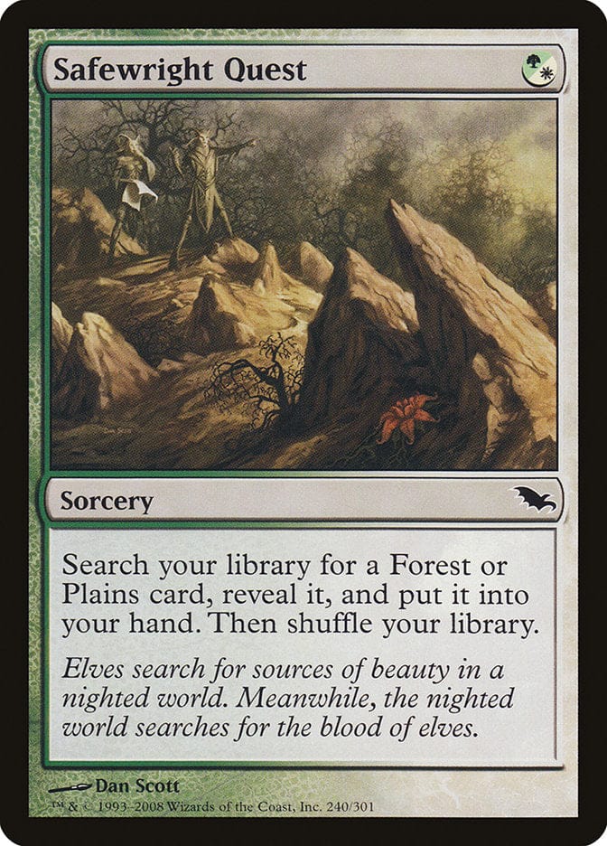 Safewright Quest [Shadowmoor] Magic: The Gathering