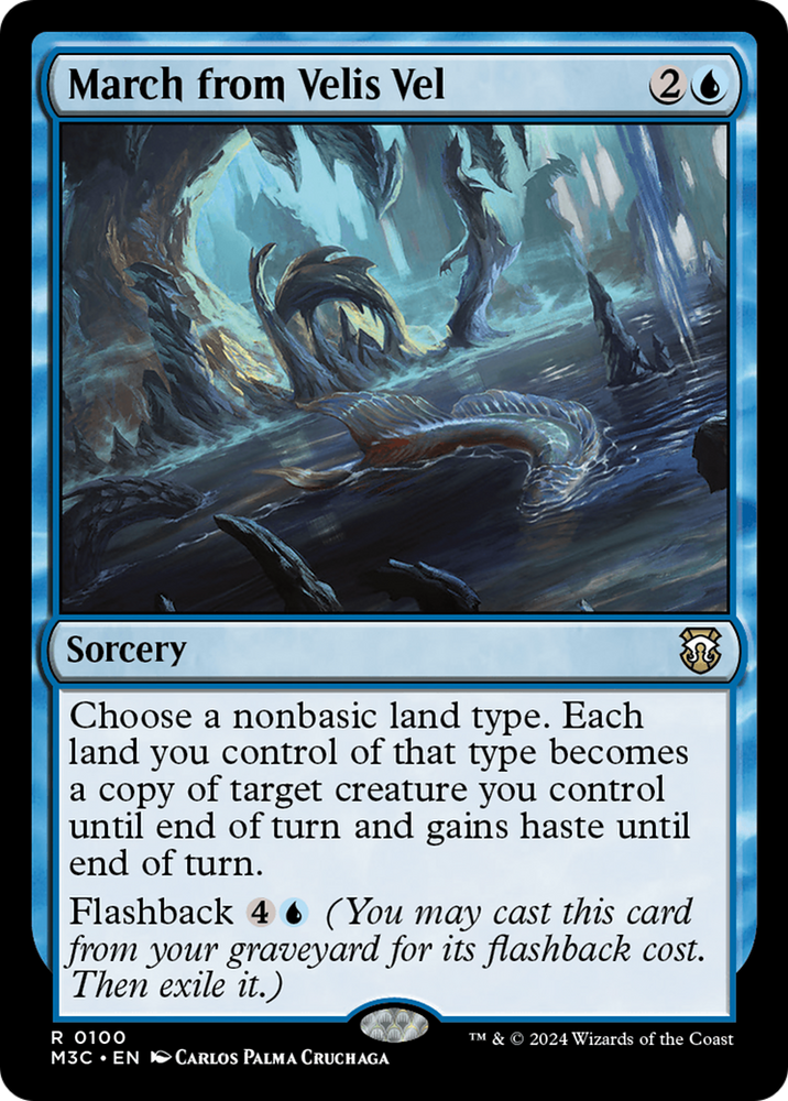 March from Velis Vel [Modern Horizons 3 Commander] Magic: The Gathering