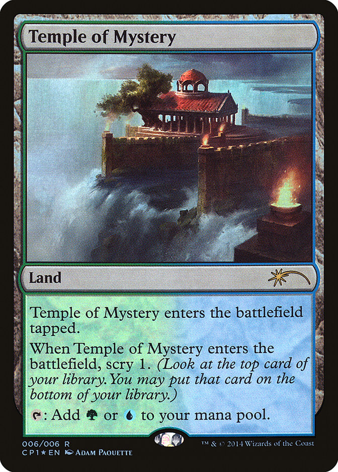 Temple of Mystery [Magic 2015 Clash Pack] Magic: The Gathering